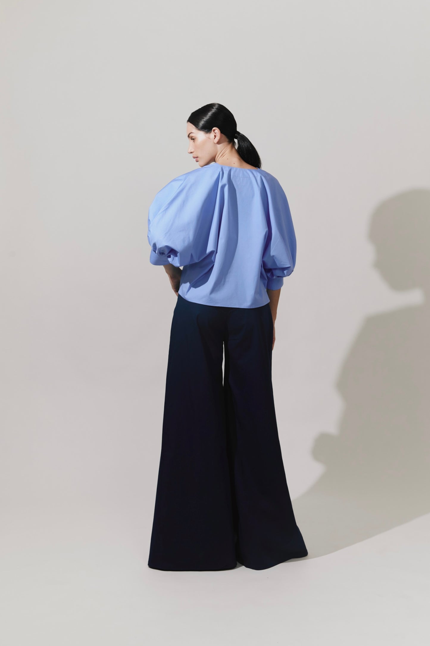 Blusa escote cuadrado