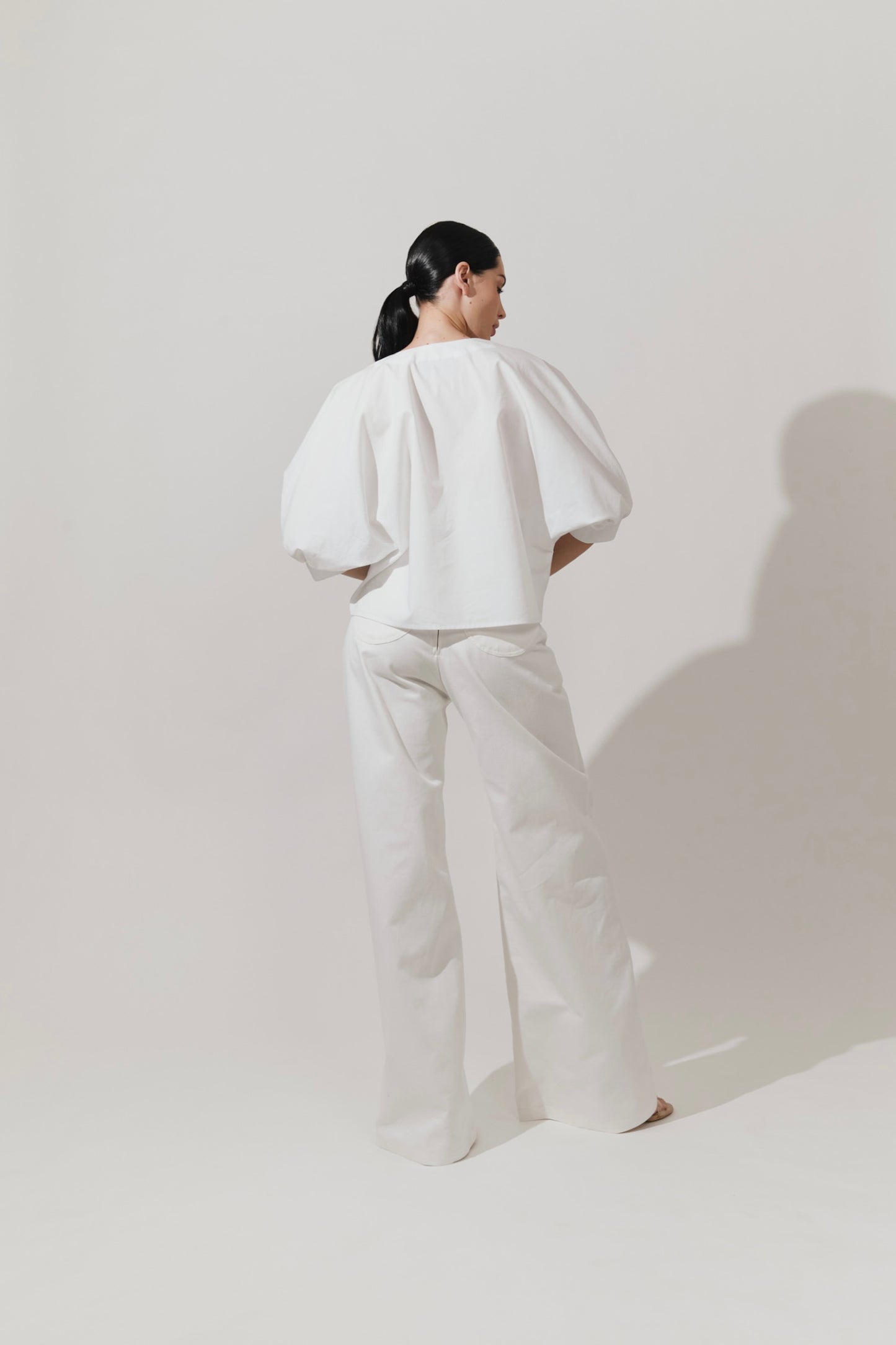 Blusa escote cuadrado