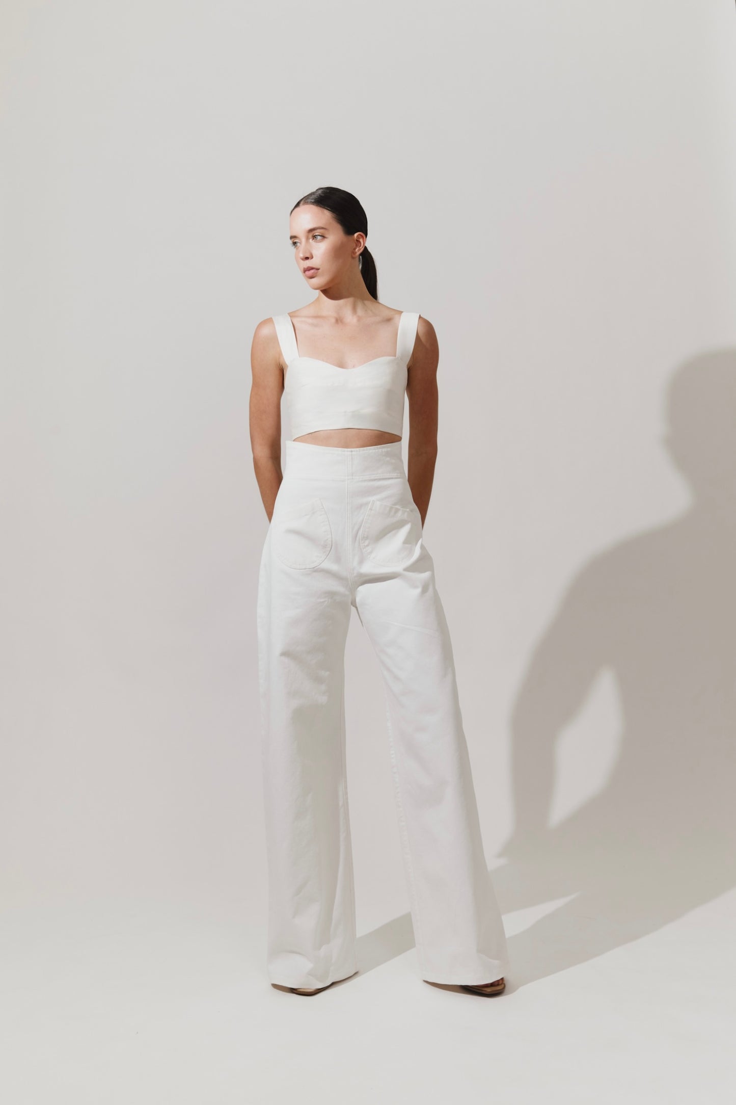 Jean off-white