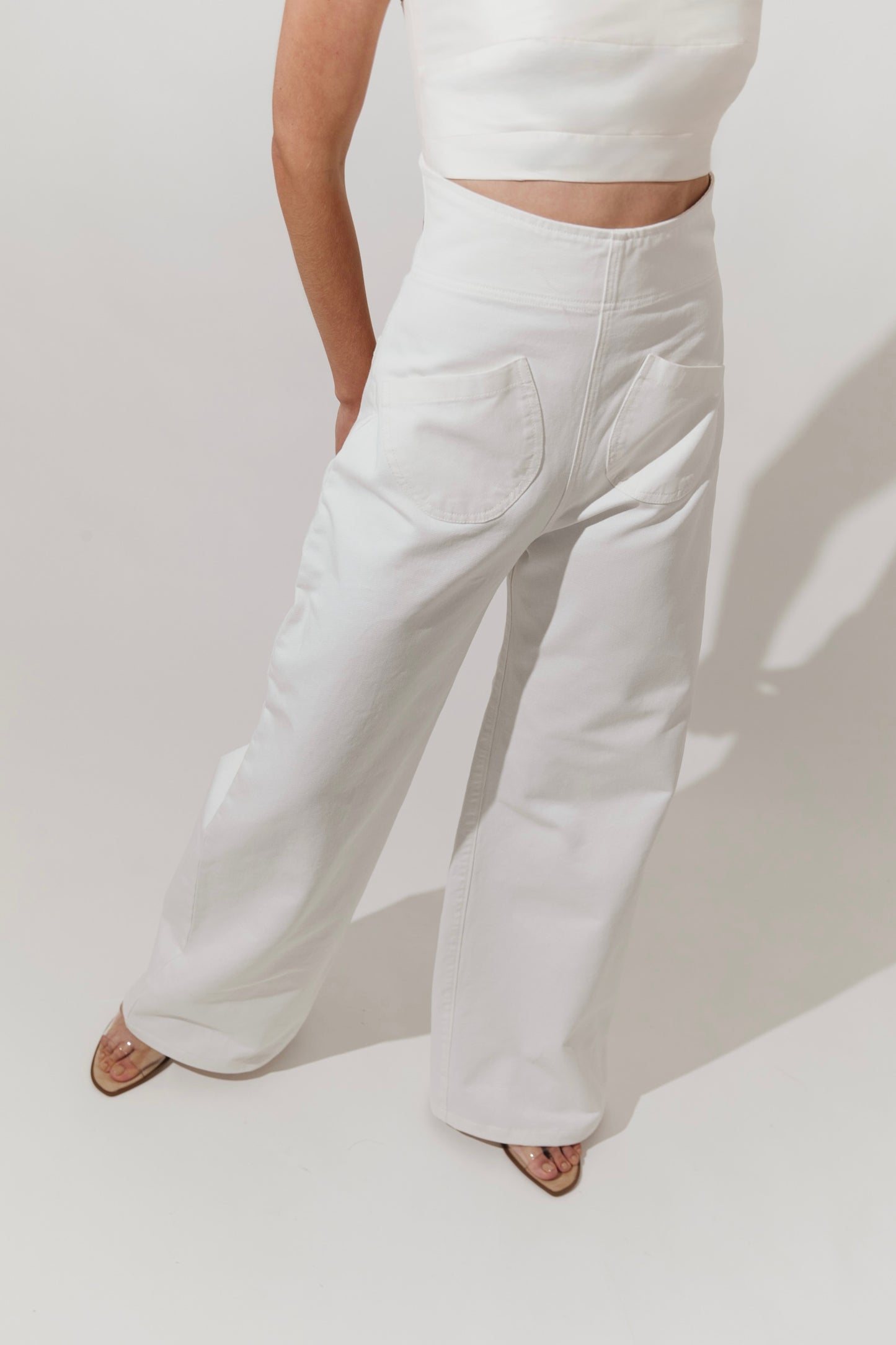 Jean off-white