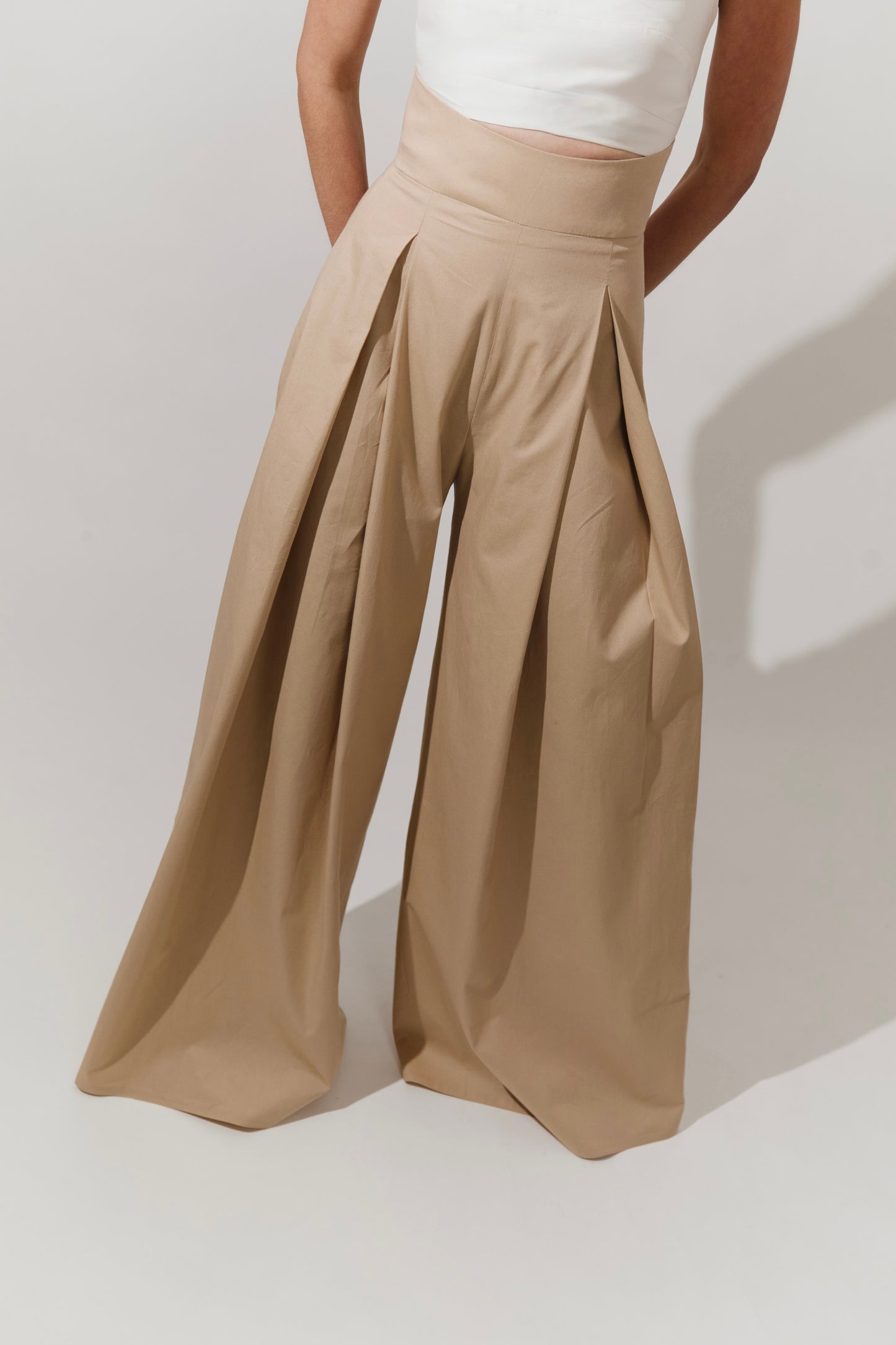 Pantalón con maxi pinzas