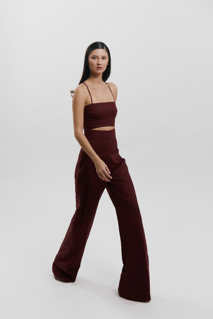 Pantalón recto clásico