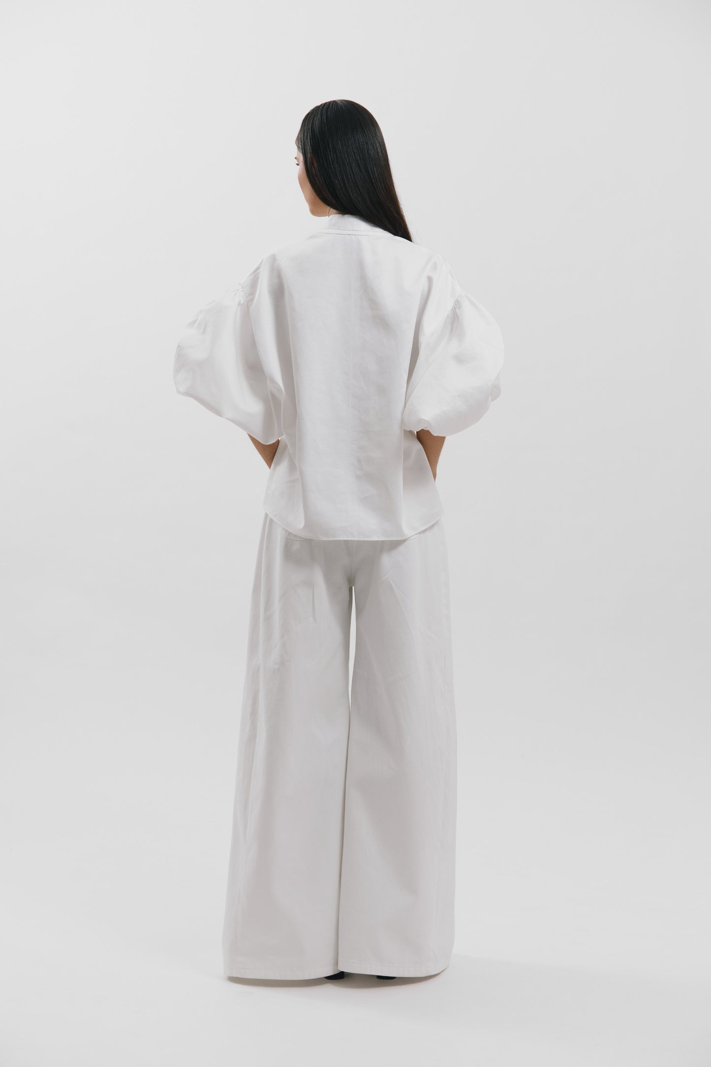 Blusa de maxi mangas