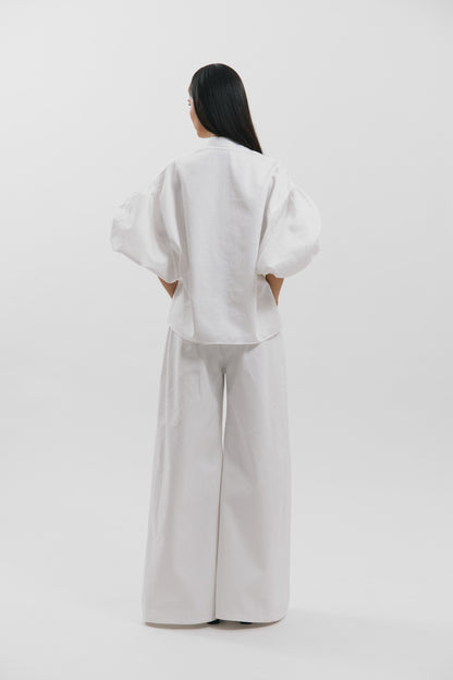 Blusa de maxi mangas