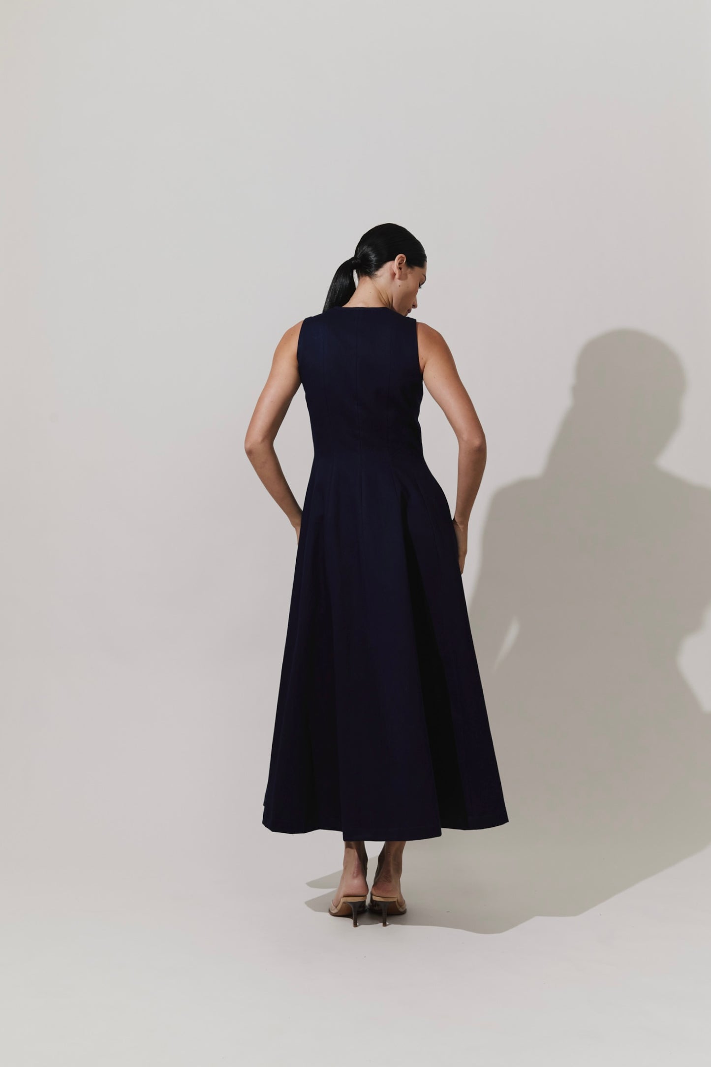 Vestido con cremallera