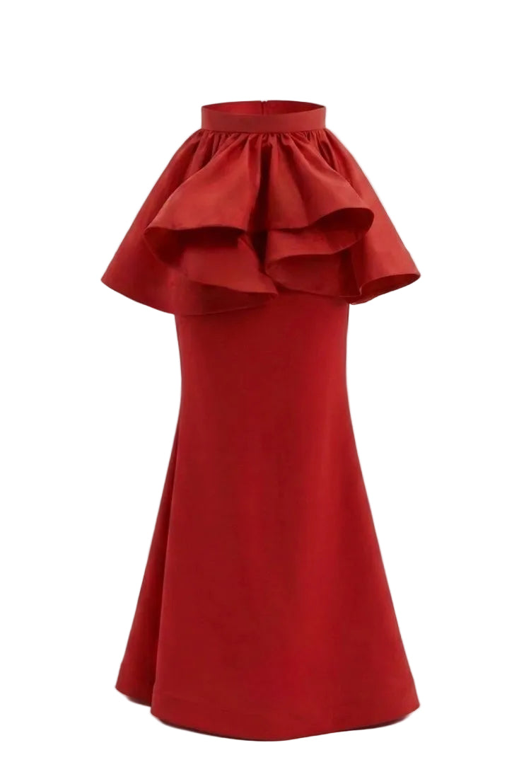 Falda peplum